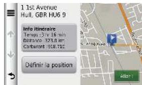 Honda CRV (2015-2017) - Navigation — Saisir une destination - 8