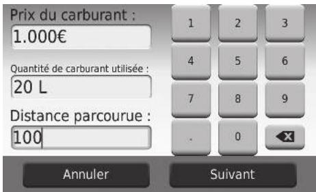 Honda CRV (2015-2017) - HOME ▶ Navigation ▶ Apps ▶ ecoRoute™ ▶ A la pompe - 1