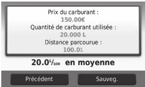 Honda CRV (2015-2017) - HOME ▶ Navigation ▶ Apps ▶ ecoRoute™ ▶ A la pompe - 2