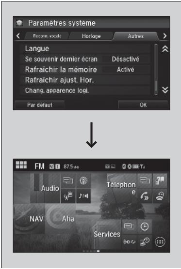 Honda CRV (2015-2017) - Modification de l'interface de l'écran - 1