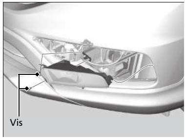 Honda CRV (2015-2017) - Ampoules de feux antibrouillard\* - 2