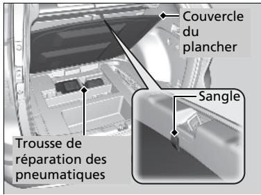Honda CRV (2015-2017) - Gonfler un pneumatique sous-gonflé - 1