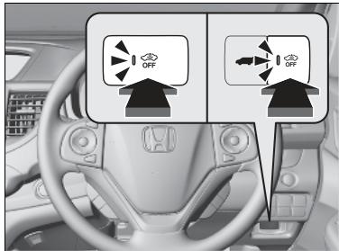 Honda CRV (2015-2017) - Pour armer l'alarme du système de sécurité sans activer les capteurs à ultrasons - 1