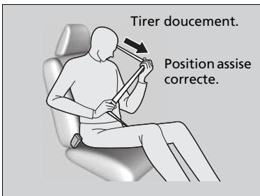 Honda CRV (2015-2017) - Ceinture de sécurité ventrale/thoracique - 1