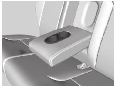 Honda CRV (2015-2017) - ■ Porte-gobelets de siège avant - 1