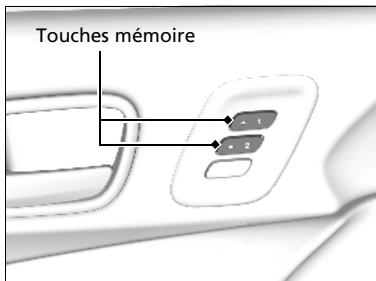 Honda CRV (2015-2017) - Rappel de la position mémorisée - 1
