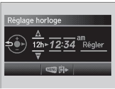 Honda CRV (2015-2017) - ■ Utilisation de la touche MENU - 1