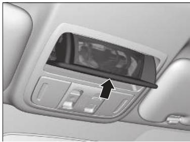 Honda CRV (2015-2017) - Porte-lunettes de soleil\* - 2