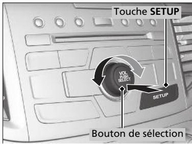 Honda CRV (2015-2017) - Réglage du son - 1