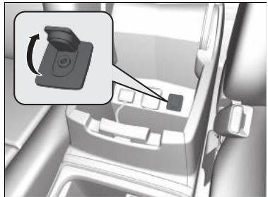 Honda CRV (2015-2017) - Prise d'entrée auxiliaire\* - 1