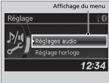 Honda CRV (2015-2017) - Système audio à un écran - 2