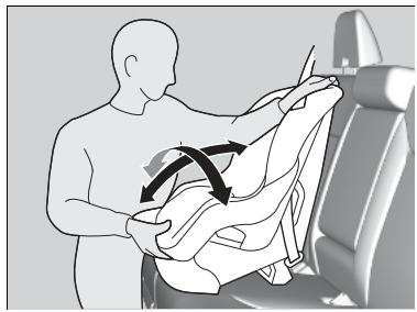 Honda CRV (2015-2017) - Installation d'un système de retenue pour enfant avec une ceinture de sécurité ventrale/thoracique - 1