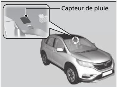 Honda CRV (2015-2017) - Essuie-glaces intermittents automatiques \* - 1