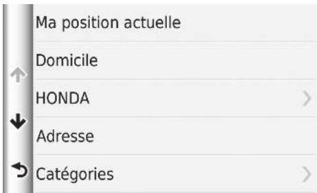 Honda CRV (2015-2017) - Création de votre itinéraire - 2