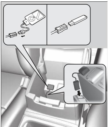 Honda CRV (2015-2017) - Câble adaptateur USB\* - 1