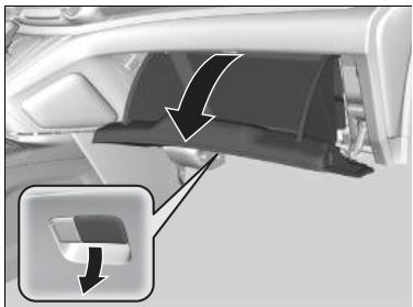 Honda CRV (2015-2017) - Ampoule de la boîte à gants\* - 1