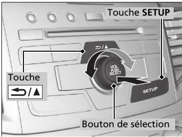 Honda CRV (2015-2017) - Système audio à un écran - 1