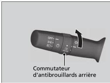 Honda CRV (2015-2017) - Antibrouillard arrière - 1