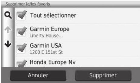 Honda CRV (2015-2017) - HOME ▶ Navigation ▶ Où aller ? ▶ Favoris - 2