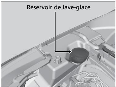Honda CRV (2015-2017) - Remplissage du liquide lave-glace - 1