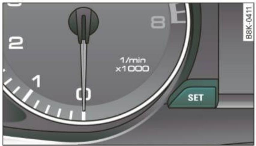 AUDI A4 (2010) - Bouton SET - 1