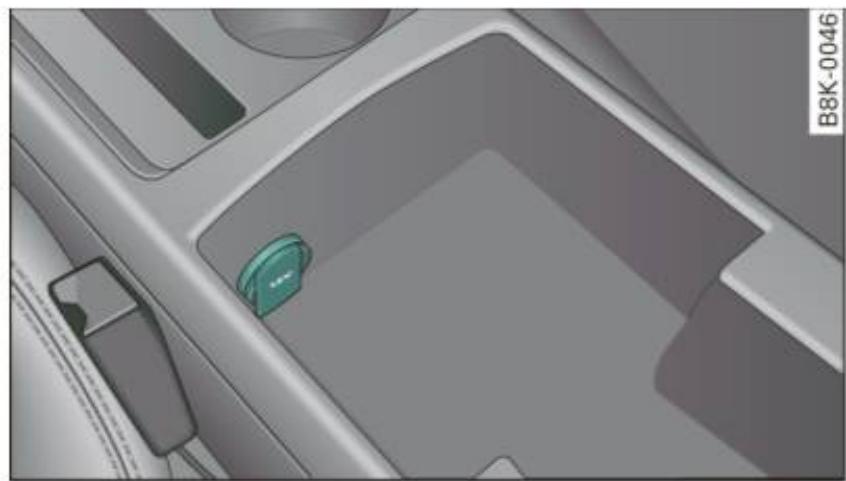 AUDI A4 (2010) - prises 12 volts - 2