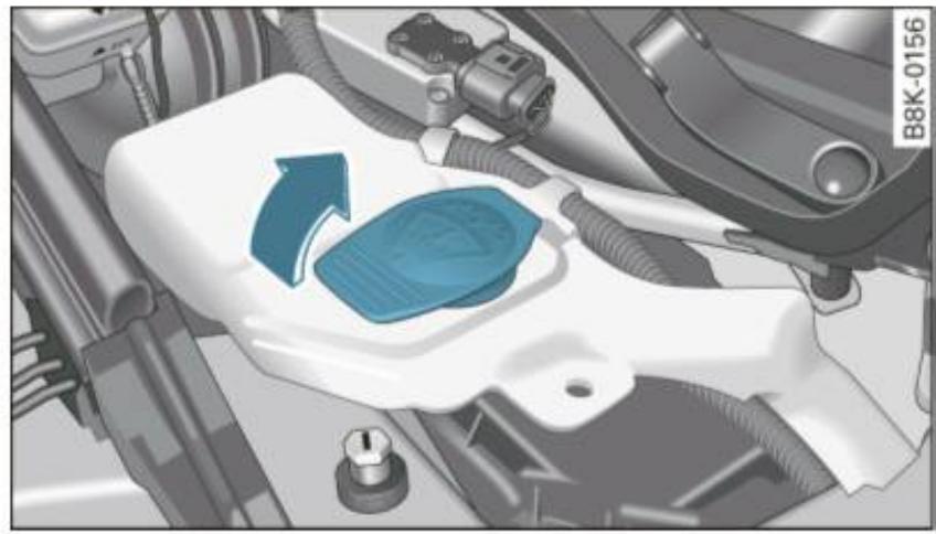 AUDI A4 (2010) - Réservoir de liquide de lave-glace etde lave-phares\* - 1