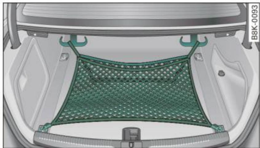 AUDI A4 (2010) - Filet à bagages/rangement - 2