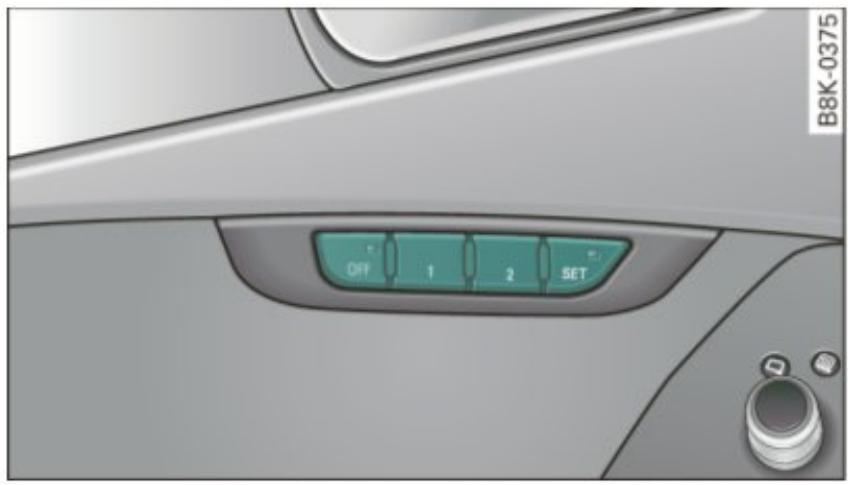 AUDI A4 (2010) - Mémoire du siège du conducteur - 1