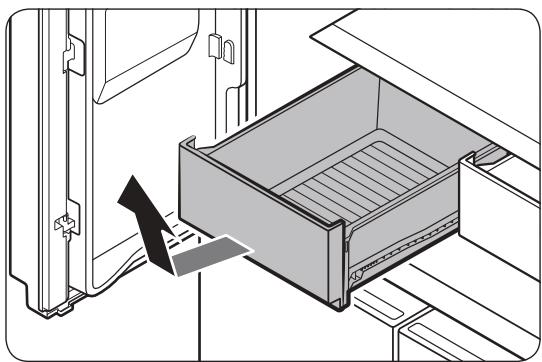 SAMSUNG RF48A400EM9 - Clayette à légumes - 1