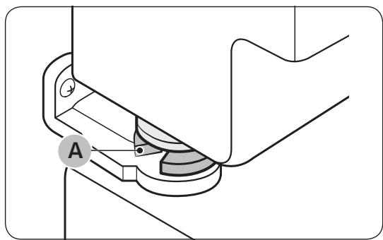 SAMSUNG RF48A400EM9 - Réglage de la hauteur d'une porte - 2
