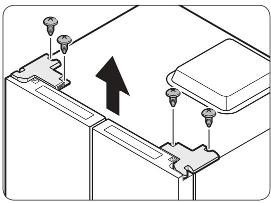 SAMSUNG RF48A400EM9 - Démontage des portes du réfrigérateur - 1