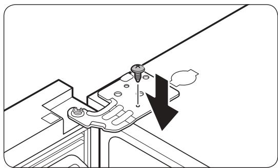 SAMSUNG RF48A400EM9 - Réinstallation des portes du réfrigérateur - 3