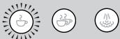 SMEG ECF02WHEU - Réglage de la température des cafés - 1