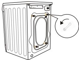FAGOR I0-WMS (12.2022) - Élimination des dispositifs de protection de transport - 1
