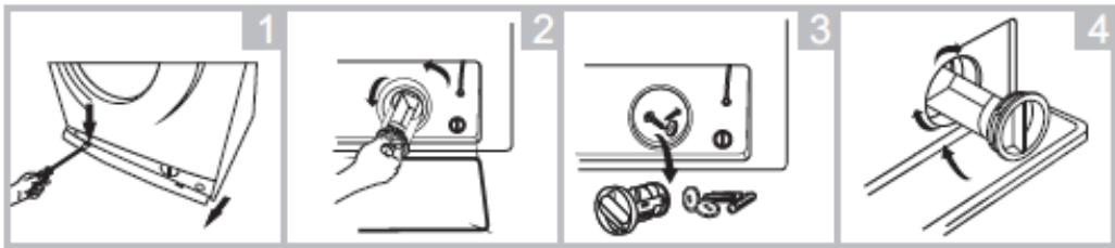 FAGOR I0-WMS (12.2022) - Nettoyage du filtré d'arrivée d'eau - 1