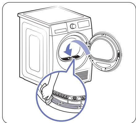 SAMSUNG DV90DG52A0TH - Nettoyage du capteur d'humidité - 1