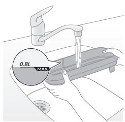 PHILIPS NA55X - Utilisation de la fonction de détartrage - 2