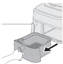 PHILIPS NA55X - Cuisson à l'air dans la grande cuve avec le tableau des alimentés - 2