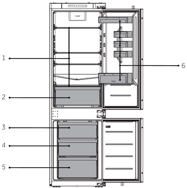 CANDY CNBQL3518EV - INFORMATION - 1