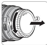 FUJIFILM XF 16-55mm f/2.8 R LM WR II Lens - Retrait des bouchons - 2