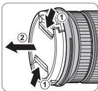 FUJIFILM XF 16-55mm f/2.8 R LM WR II Lens - Retrait des bouchons - 1