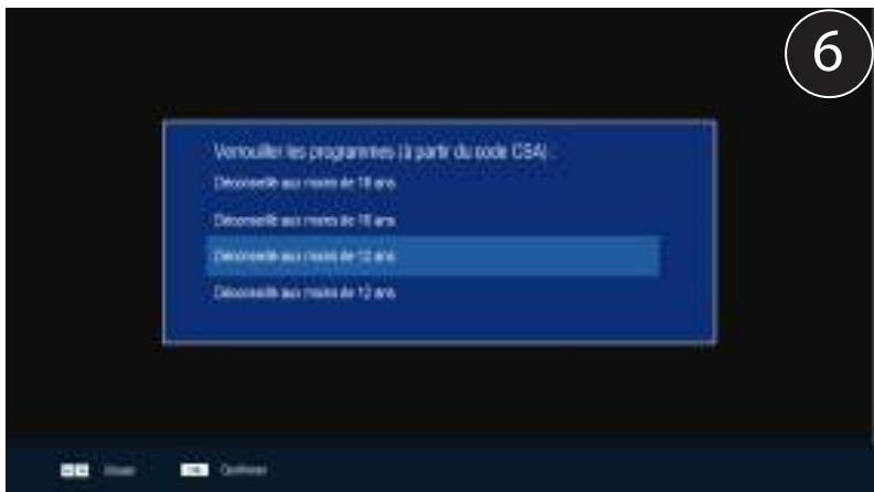 OPTEX ORS9992-HD - - RECHERCHE DES CHAINES - 3