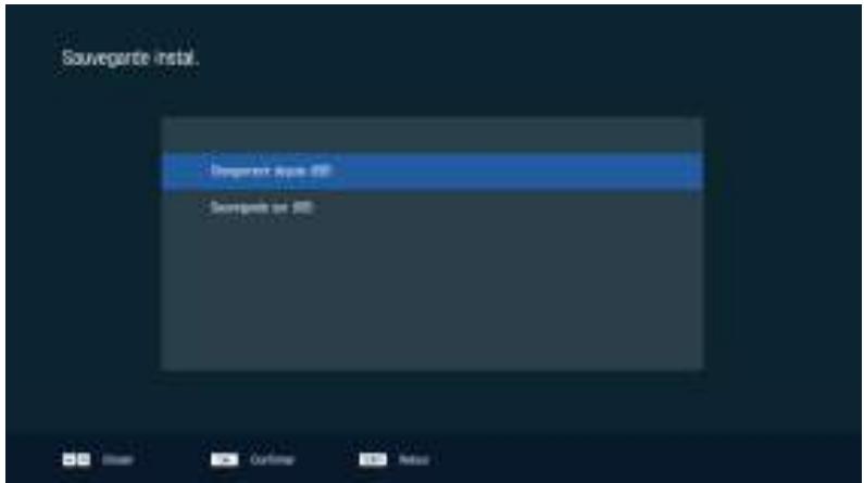 OPTEX ORS9992-HD - Ce menu permet de : - 1