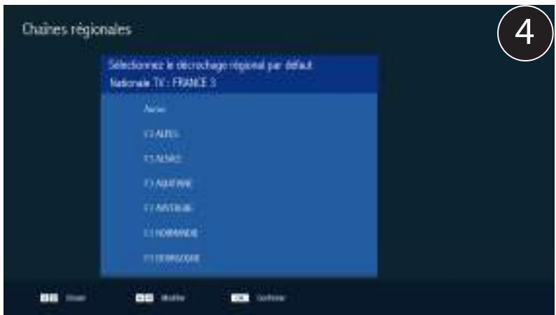 OPTEX ORS9992-HD - - RECHERCHE DES CHAINES - 1
