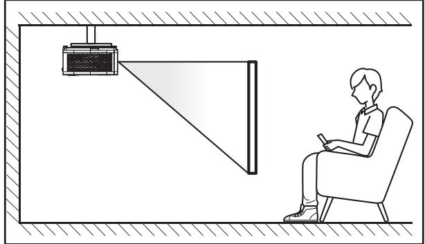 OPTOMA ZW340E - Installation du projecteur - 4