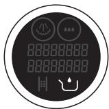 SMEG EMC02BLMEU - Alarme réservoir d'eau vide : - 1