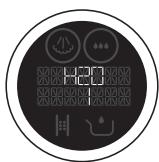SMEG EMC02BLMEU - Réglage de la durée de l'eau - 1