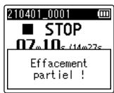 OM SYSTEM LSP5 - Appuyez sur la touche OK. - 2