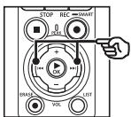 OM SYSTEM LSP5 - Réglage automatique des niveaux d'enregistrement avant l'enregistrement (mode [SMART]) - 1
